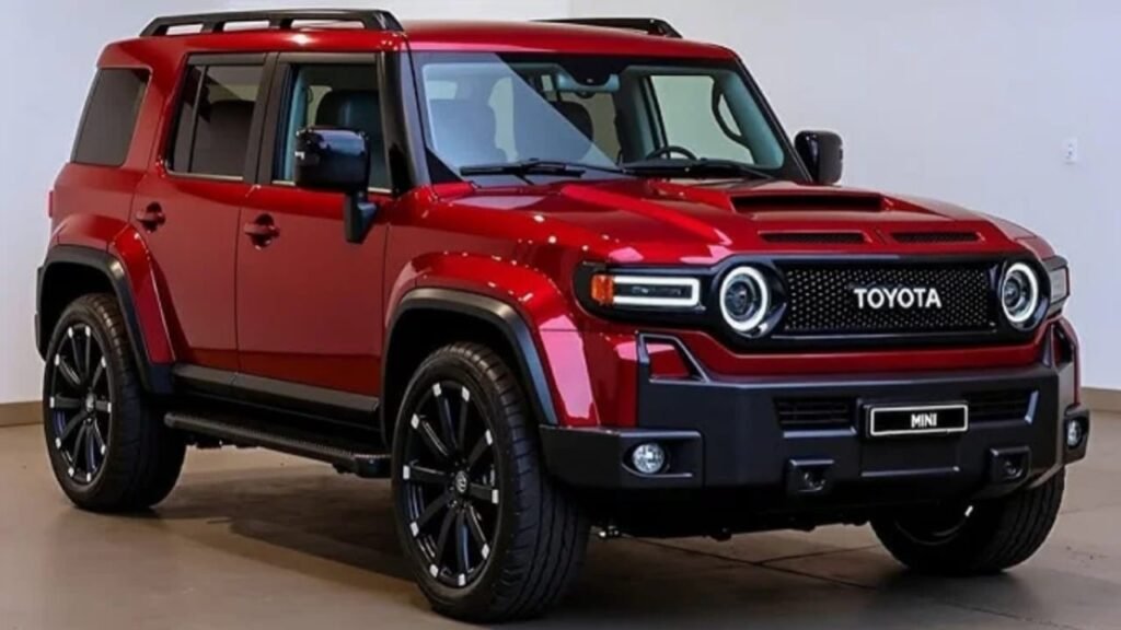 Toyota Mini Land Cruiser 2025 – 2.8L Turbo Diesel Engine, 4x4 Off-Road Power & Compact Luxury SUV at ₹3.49 Lakh!